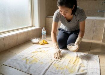 Nem alvejante, nem água oxigenada: truque caseiro que devolve o branco em toalha de banho encardida