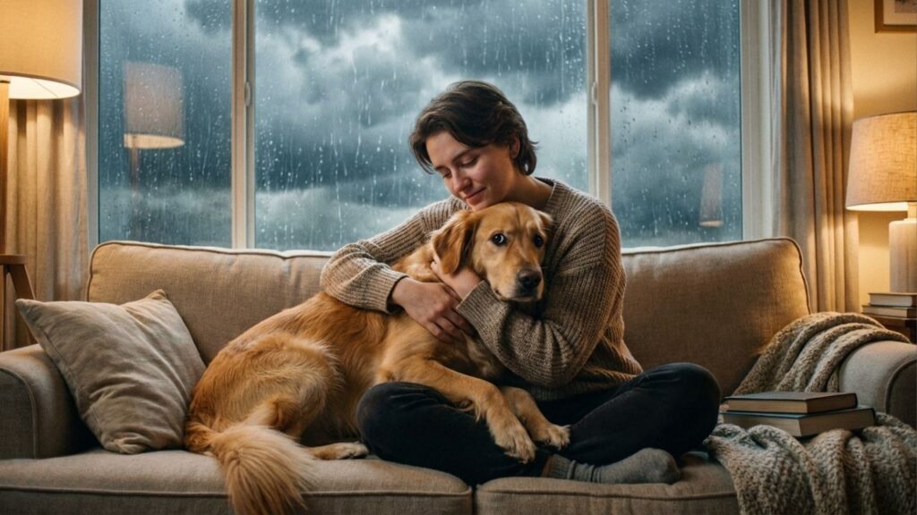 Nomes carinhosos para cachorro que se esconde embaixo da cama quando chove