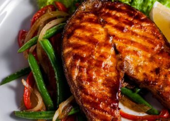 peixe grelhado