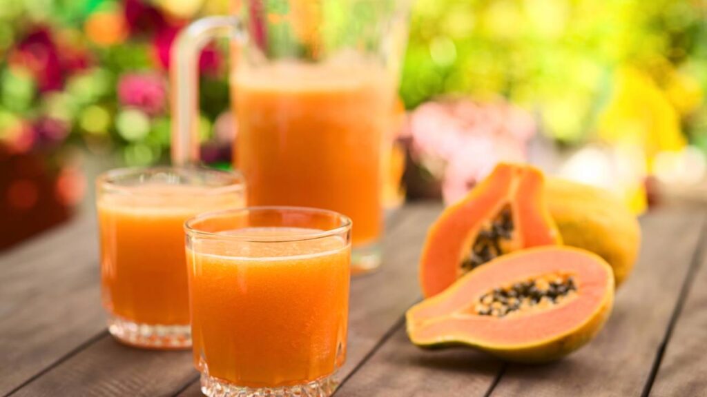 vitamina de mamão