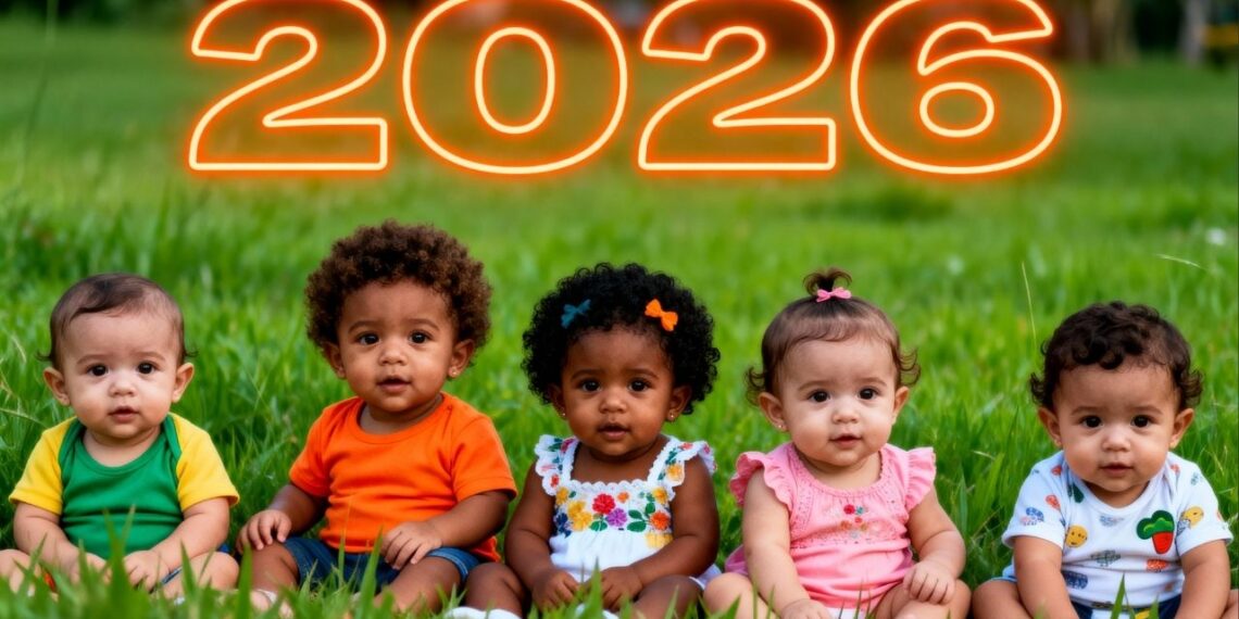 12 nomes curtos que será tendência entre bebês em 2026