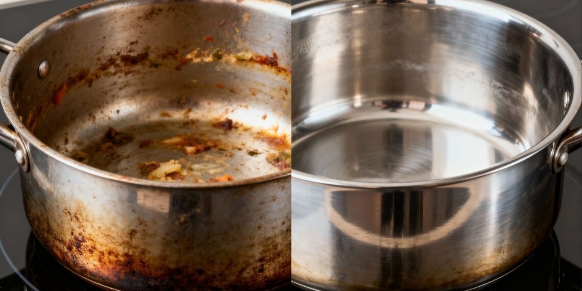 Uma pitada desse item da cozinha clareia qualquer panela encardida