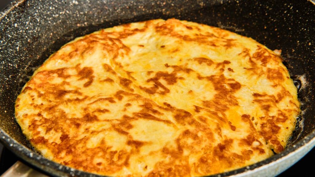 Pão de queijo de frigideira