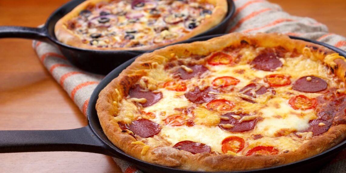 Pizza na frigideira