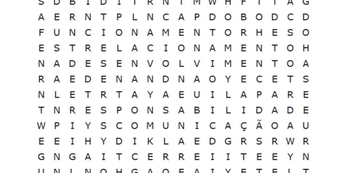 Encontre as 5 palavras em 30 segundos e prove que sua atenção está afiada