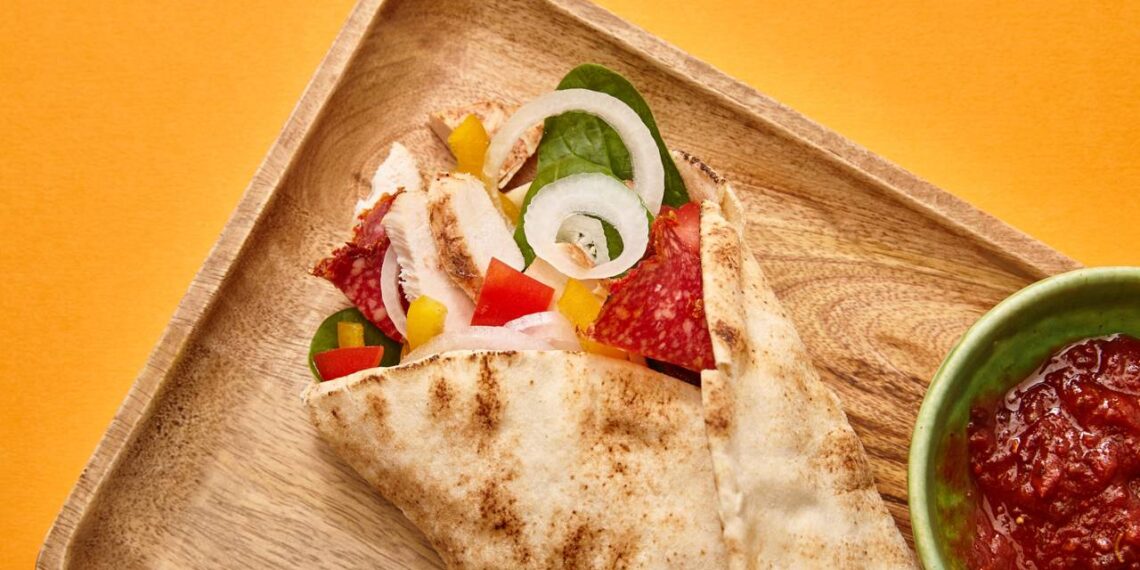 wrap de frango