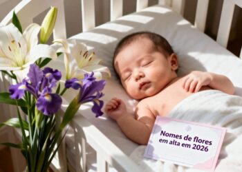 4 nomes de menina inspirados em flores que estão em alta entre os bebês em 2025