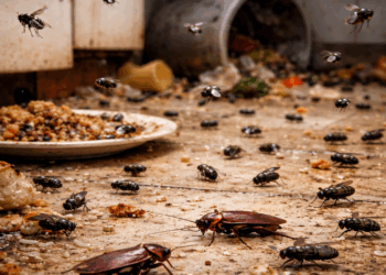 Como se livrar de baratas durante a noite e quando a presença indica infestação