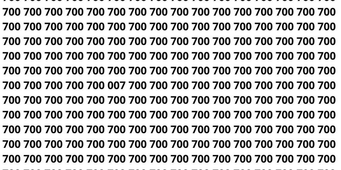 Encontrar o 007 entre tantos 700 virou o desafio que poucos conseguem vencer