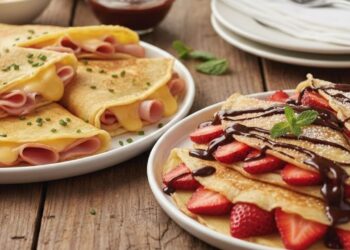 Testamos a receita de crepe mais macia e deliciosa já provada, é fácil de fazer, precisa de poucos ingredientes e combina com diversos recheios