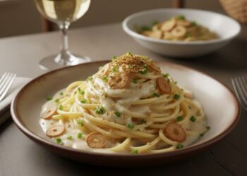Como preparar macarrão alho e óleo cremoso com manteiga e parmesão, uma alternativa rápida e deliciosa para o jantar em família fugir do tradicional