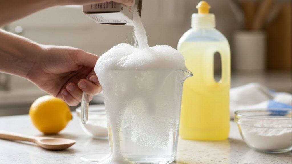 Você precisará de apenas 3 ingredientes que tem em casa para fazer essa misturinha e terá o fogão brilhando como novo sem esfregar