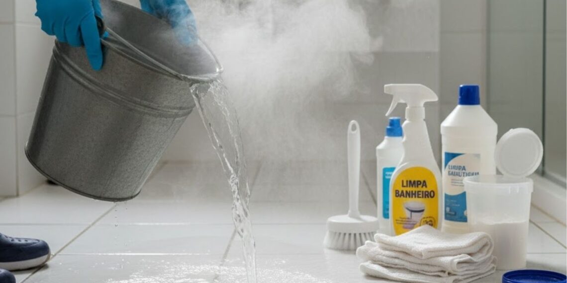 Nem detergente, nem bicarbonato, você precisará apenas de água quente para limpar a sua casa com mais eficiência, removendo gordura, manchas e resíduos
