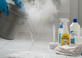 Nem detergente, nem bicarbonato, você precisará apenas de água quente para limpar a sua casa com mais eficiência, removendo gordura, manchas e resíduos