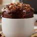 Bolo de chocolate crocante de micro-ondas fica pronto em 3 minutos com muito sabor e textura, o docinho ideal para o lanche da tarde