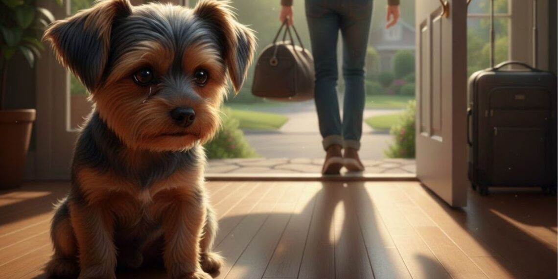 Você sabia que quando sai de casa o seu cão acha que nunca mais irá voltar? A ciência explica por que deve deixar uma peça de roupa com o pet antes de sair
