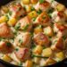 Nem forno, nem air fryer, frango cremoso com batatas na frigideira é a melhor receita para o jantar, saudável, rápido de fazer e delicioso