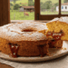bolo de fubá com goiaba