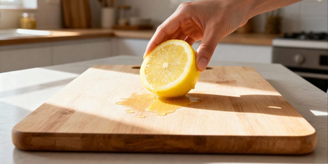 Por que pingar limão na tábua de cortar elimina cheiros melhor que qualquer produto