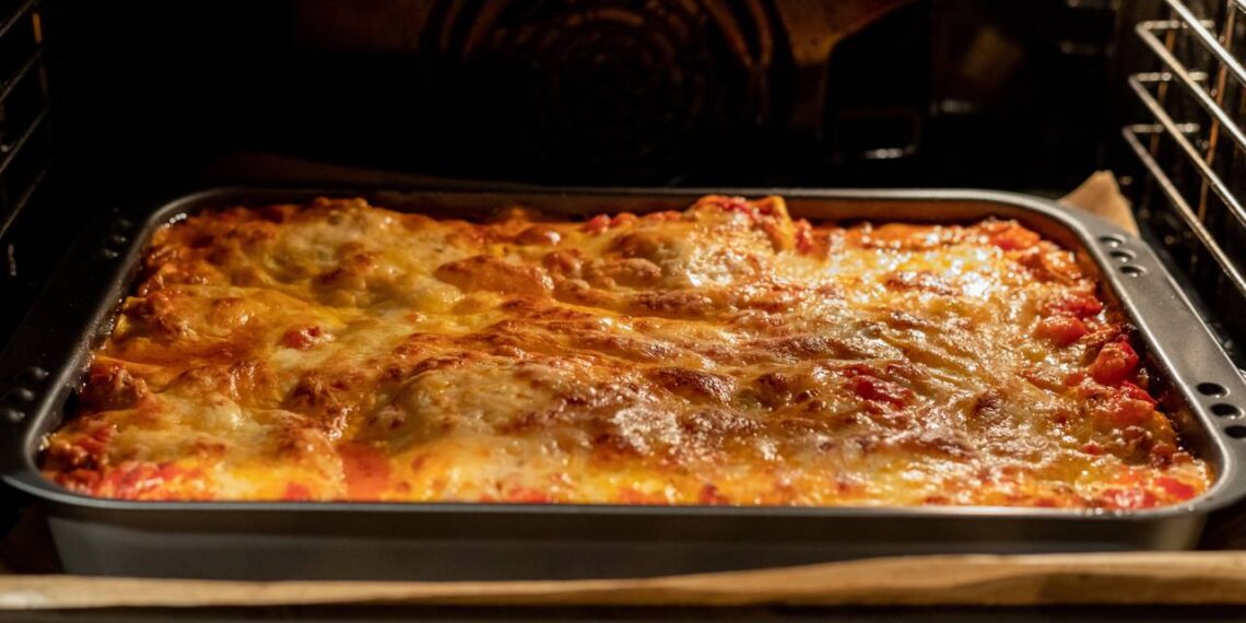 macarrão em forno