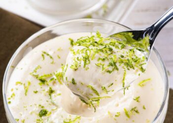 mousse de limão