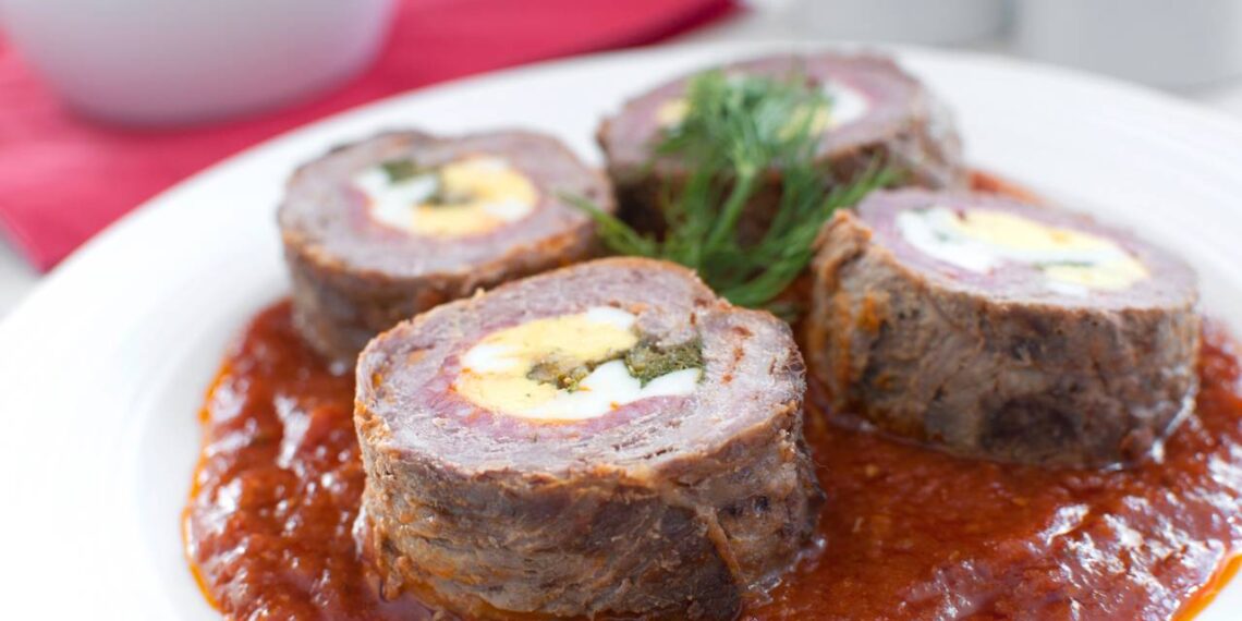 rocambole de carne