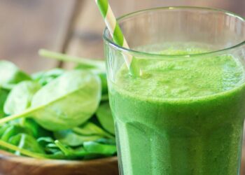 shake verde servido