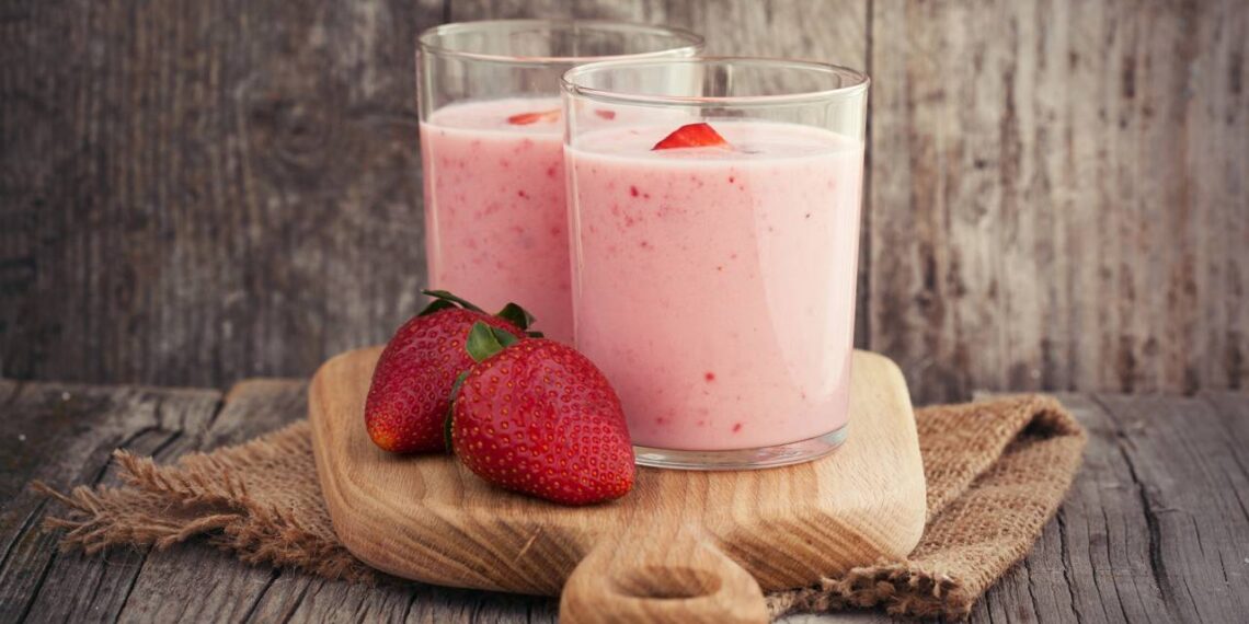vitamina de morango