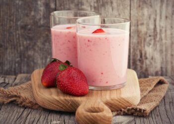 vitamina de morango