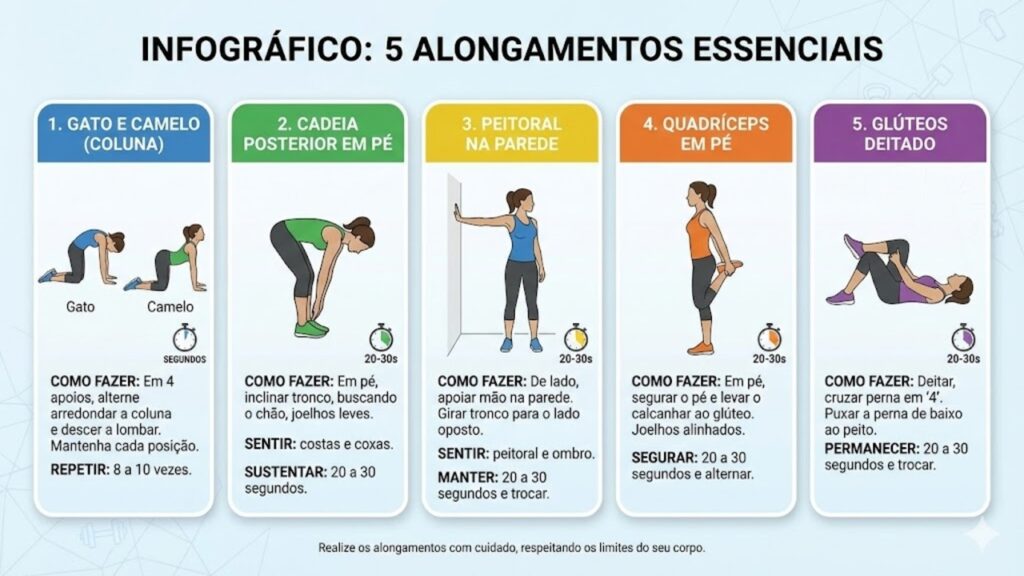 alongamento do corpo todo