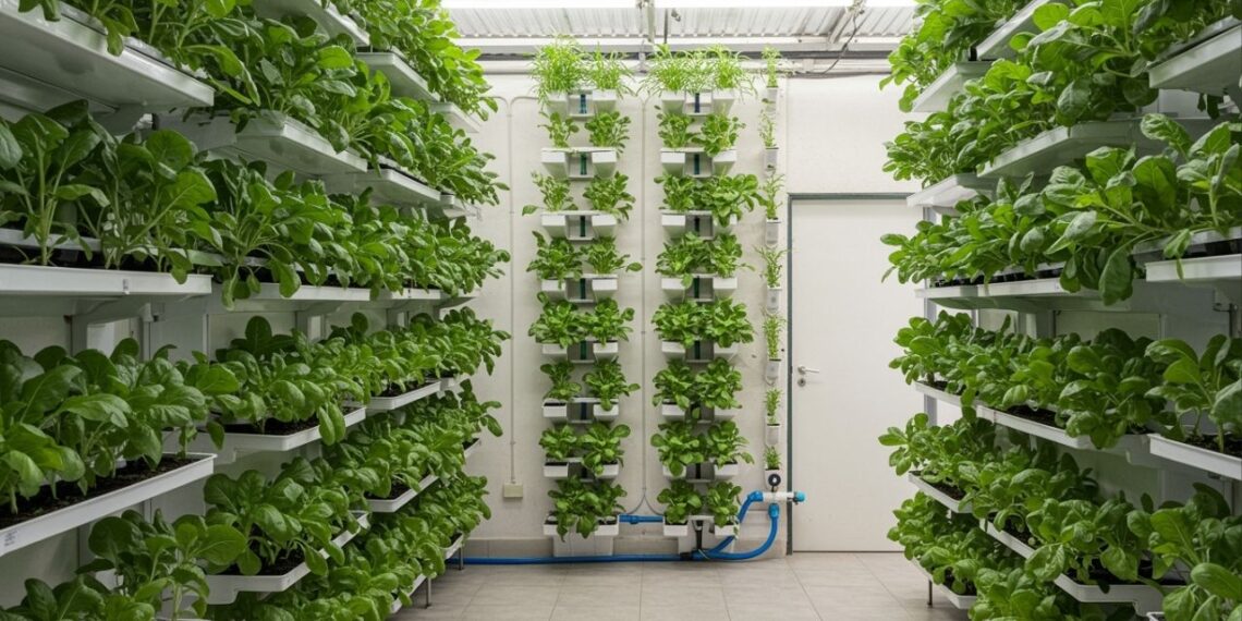 Como montar uma fazenda vertical de alface com 10m² e faturar R$ 2 mil/mês