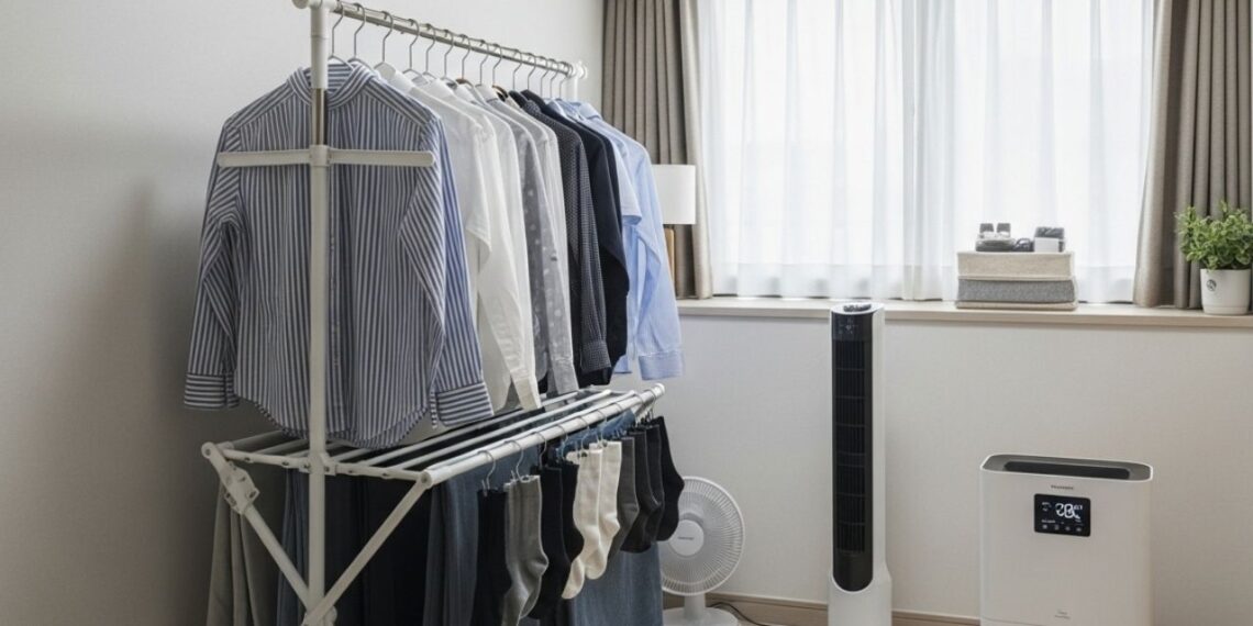 Pare de insistir em estender a roupa no varal para secar! Uma especialista em organização doméstica ensina 3 dicas para "economizar 200 horas por ano" e ignorar o clima