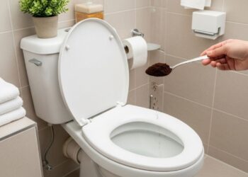 Uma colherada basta! É por isso que cada vez mais pessoas estão jogando borra de café no vaso sanitário