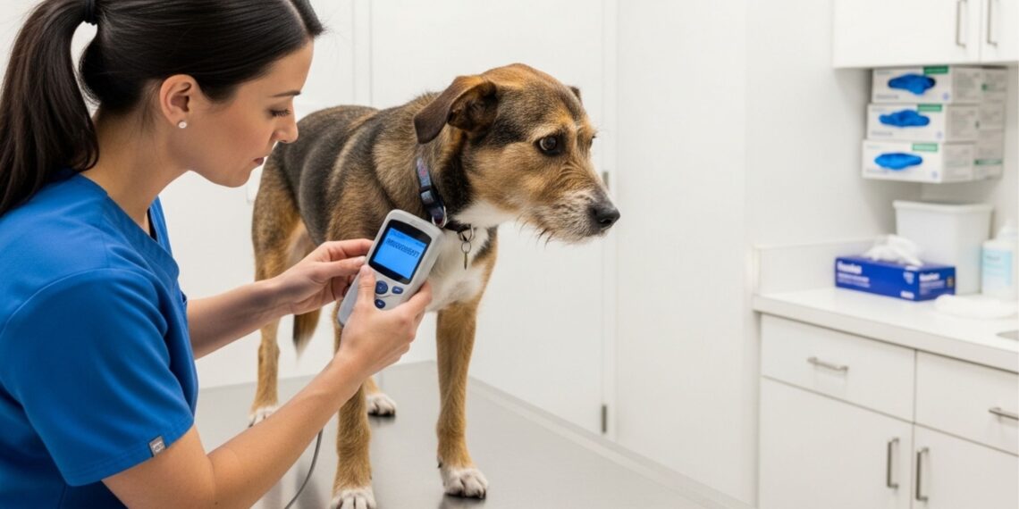 Abrigo escaneia microchip de cachorro de rua e descobre que ele havia se perdido da família — uma história com final emocionante