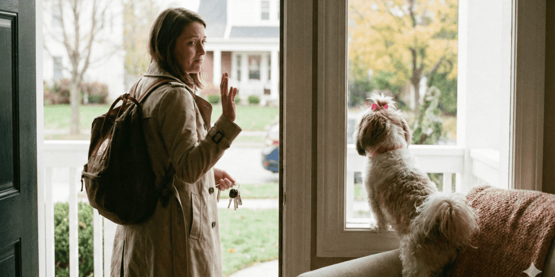 O que seu cachorro sente quando você vai trabalhar e como ajudá-lo a ficar mais calmo