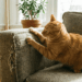 O que significa quando seu gato arranha os móveis?