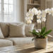 orquídea em ambiente interno