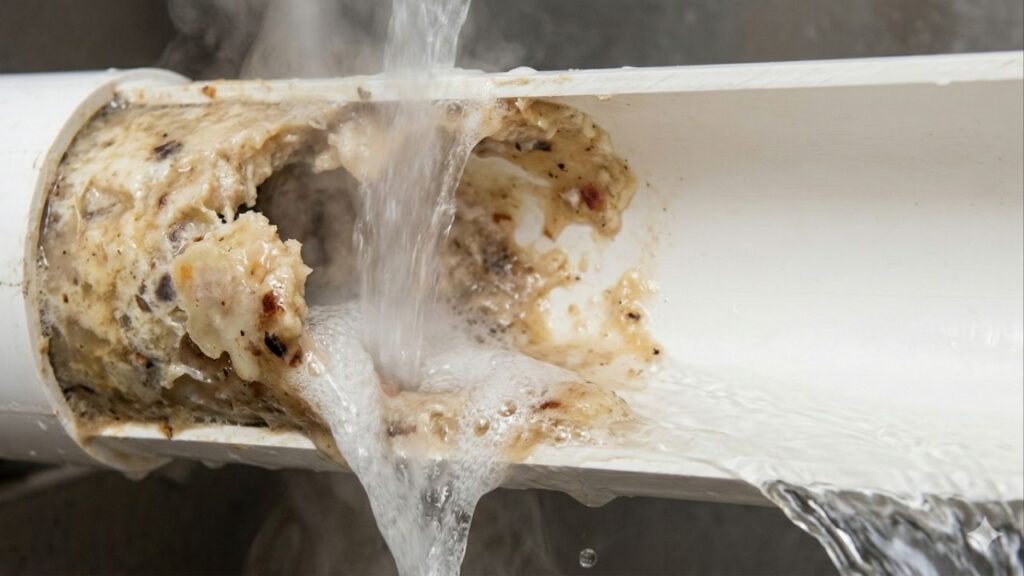 O jeito mais simples de impedir gordura grudada no ralo da cozinha é jogar esses 2 ingredientes todo domingo à noite