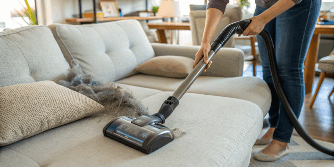 Pelos no sofá e nas roupas: o que realmente funciona para limpar a sua casa