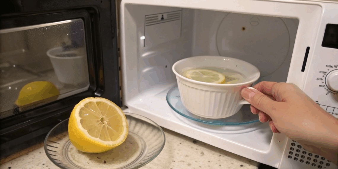 Cheiro ruim e sujeira grudada: saiba como salvar seu micro-ondas com receitinha caseira de limão em minutos