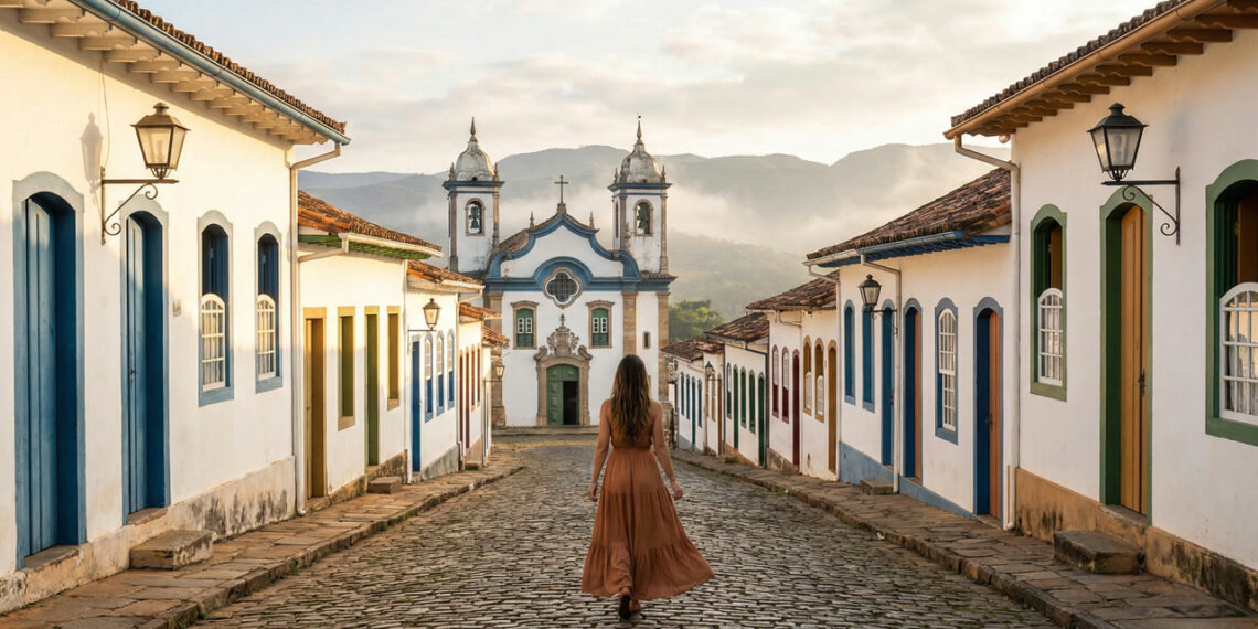 A 1.280 metros de altitude e com 90% do centro histórico intacto: essa cidade mineira foi o maior produtor de diamantes do mundo no século 18