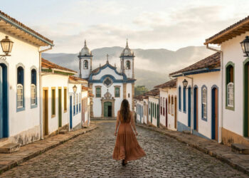 A 1.280 metros de altitude e com 90% do centro histórico intacto: essa cidade mineira foi o maior produtor de diamantes do mundo no século 18