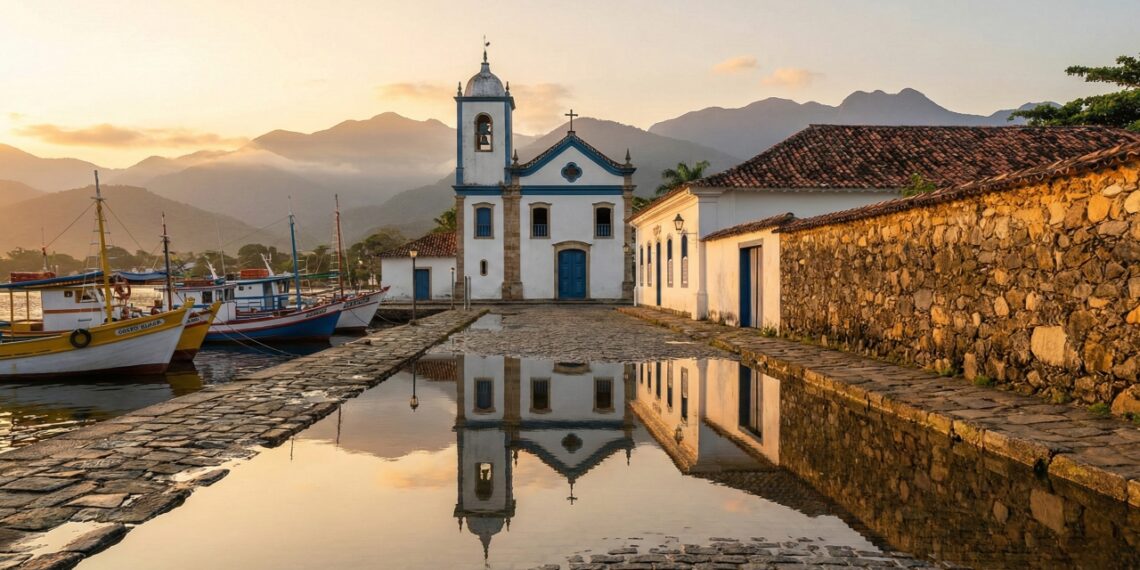 A cidade histórica onde o mar invade as ruas e o tempo parece ter parado