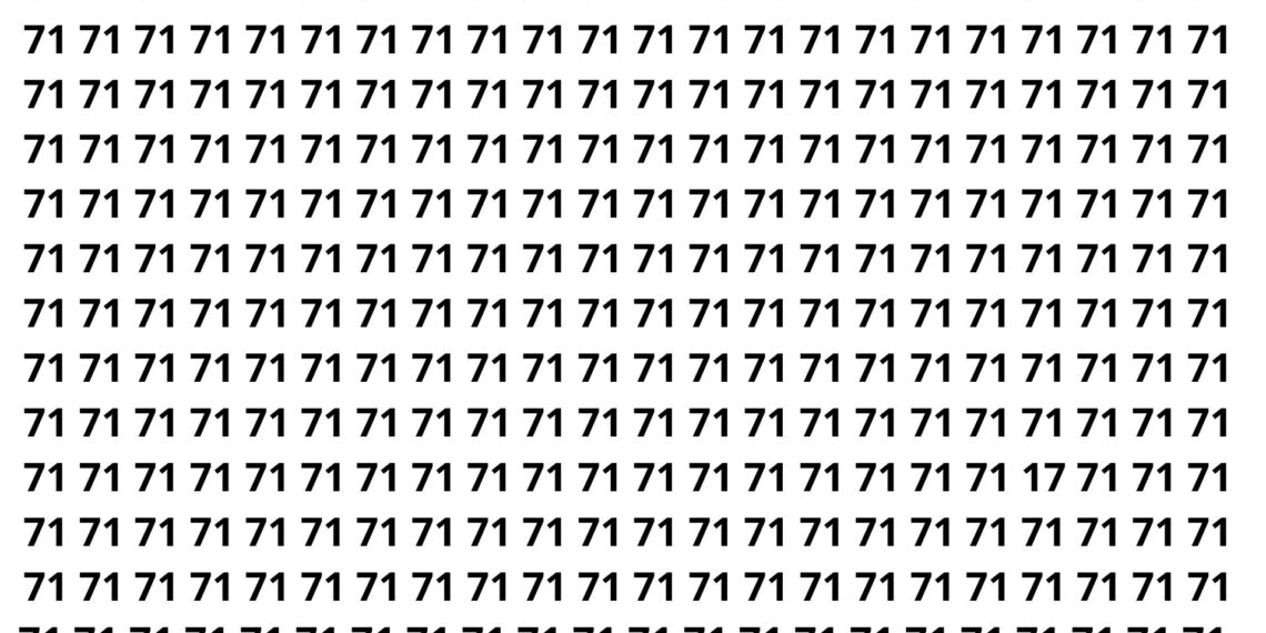 Desafio viral que está deixando milhares frustrados: você consegue achar o número?