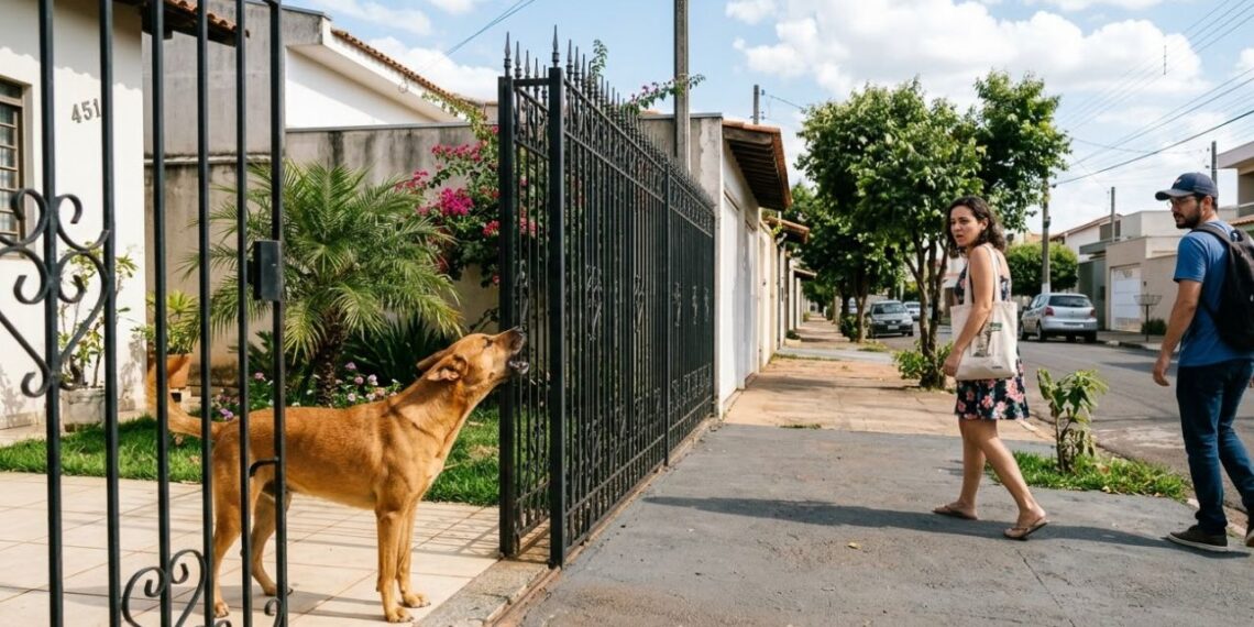 cachorro latindo