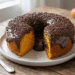 Nem cobertura dura, nem brigadeiro mole o ponto ideal que transforma o bolo de cenoura é esse