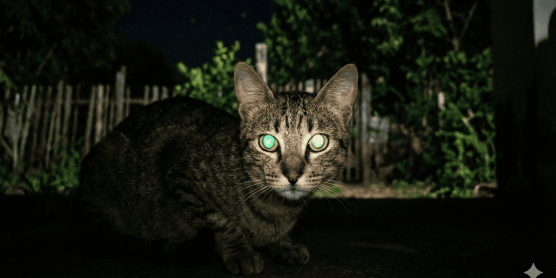 visão dos gatos