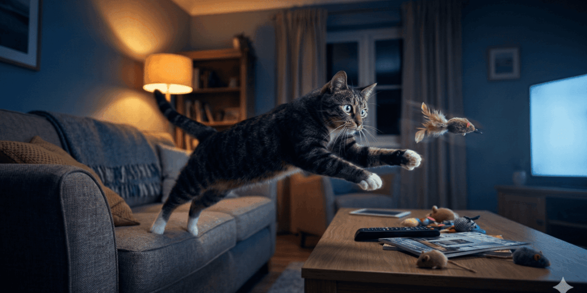 Não é birra: por que os gatos ficam mais ativos à noite