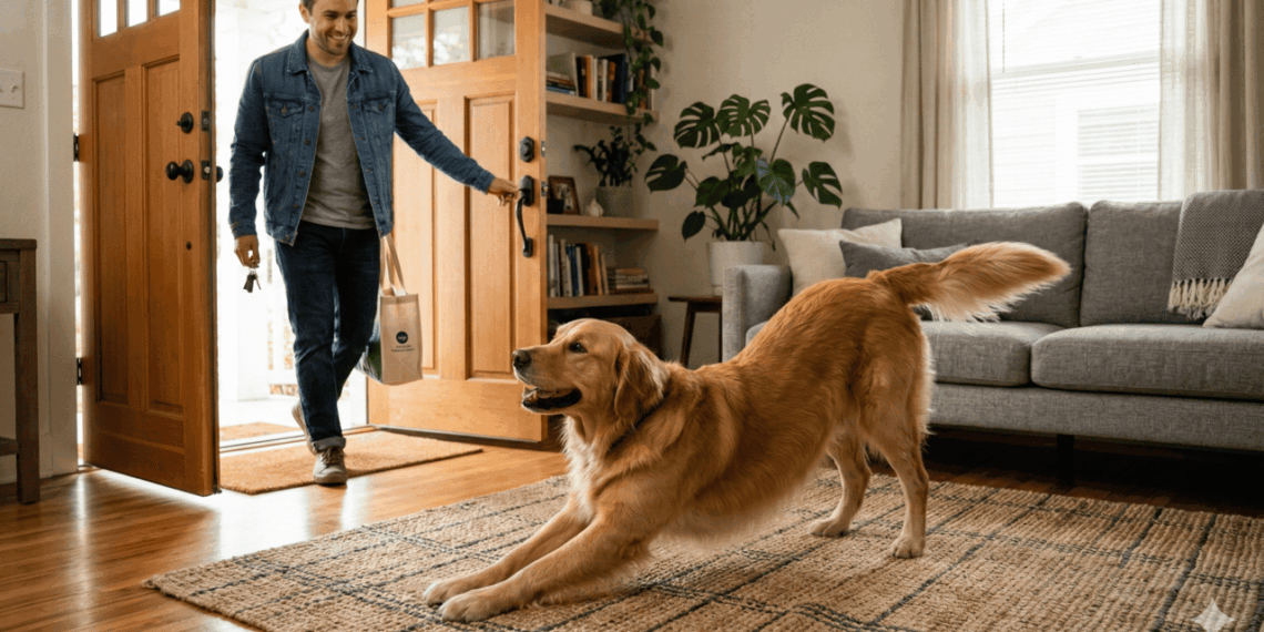 Muito além da preguiça: o que o espreguiçamento do seu cão revela sobre o amor que ele sente