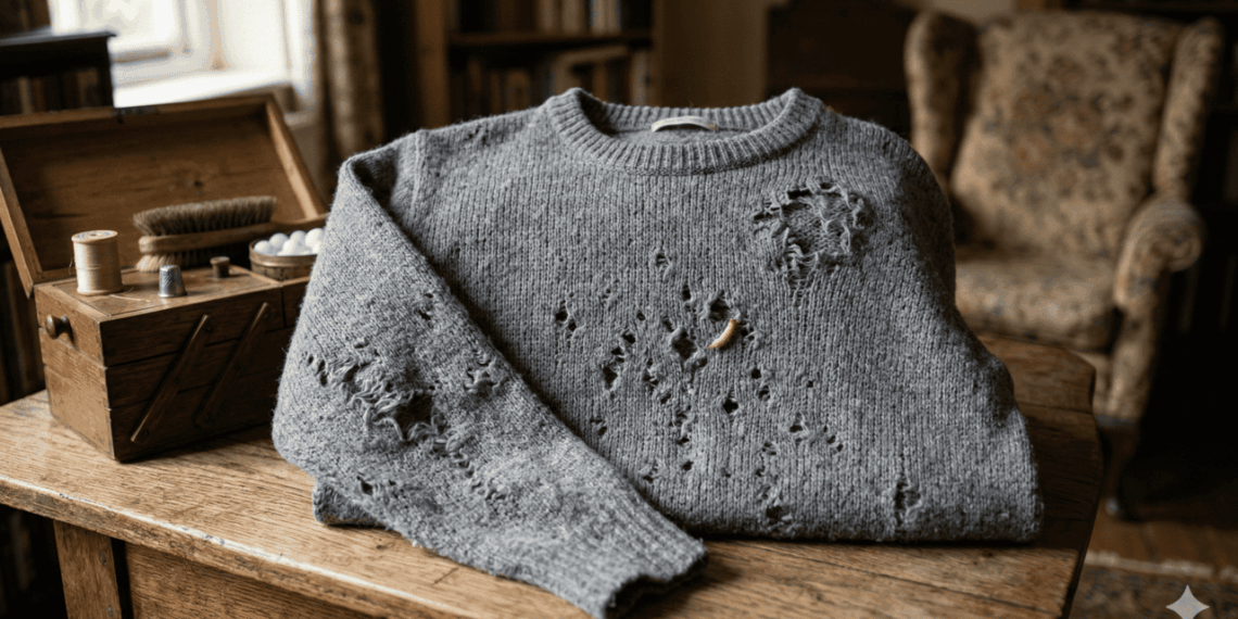 Roupa furada nunca mais: dicas de limpeza para eliminar as larvas das traças